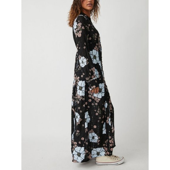 FREE PEOPLE Back At It Maxi / Black Combo - Picture 4 of 7
